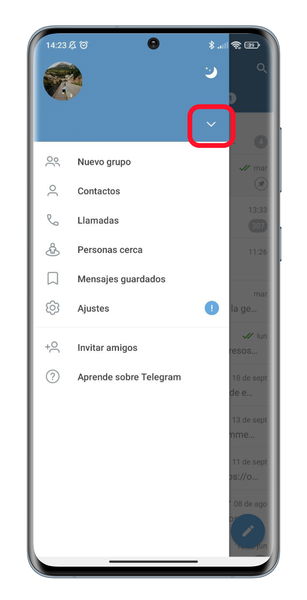 Cómo tener dos cuentas diferentes de Telegram en el mismo móvil