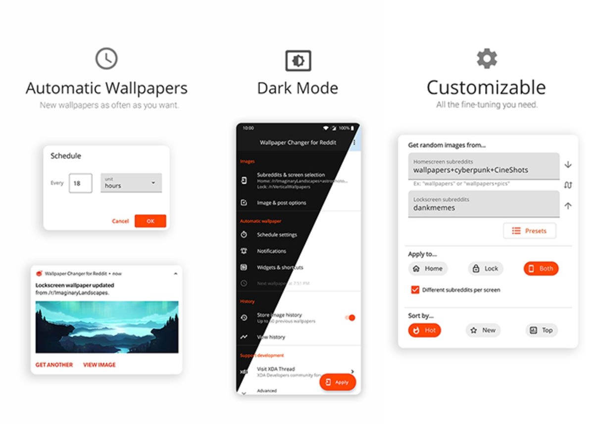 Las mejores 8 aplicaciones para generar fondos de pantalla automáticos