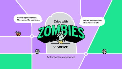 Saldrás de Google Maps: Waze lanza un modo zombie (y sí, tan bueno como parece)