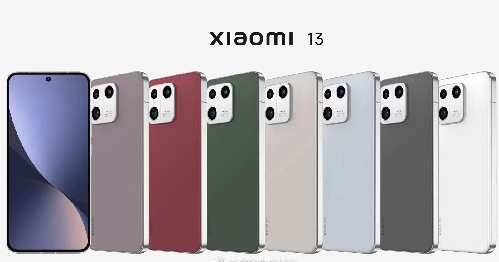 Colores del Xiaomi 13