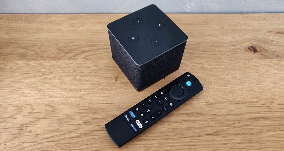 Fire TV Cube 2022 con mando