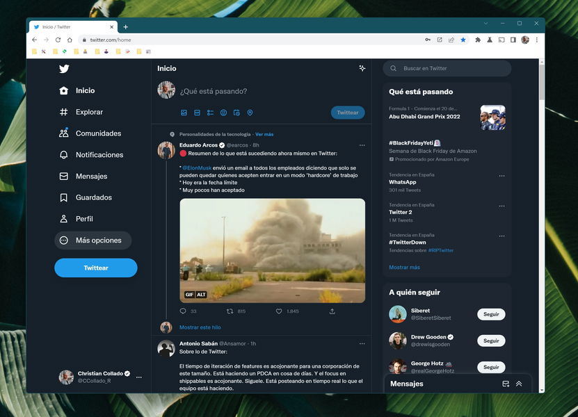 Cómo descargar todo tu archivo de Twitter por lo que pueda pasar