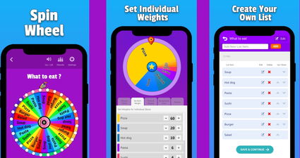 Spin wheel random picker