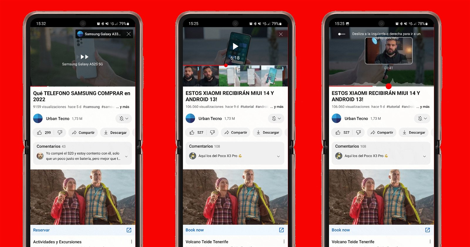 YouTube en Android, trucos