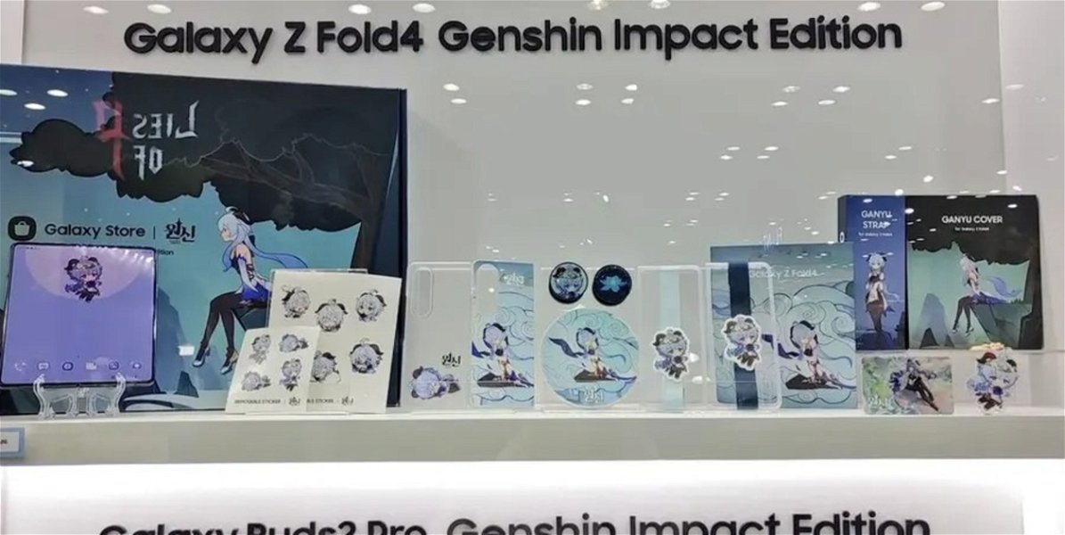 Te va a encantar este Samsung Galaxy Z Fold4 de edición limitada Genshin Impact