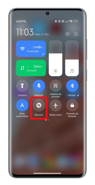 Cómo crear un acceso directo a Shazam en tu móvil para reconocer rápidamente una canción