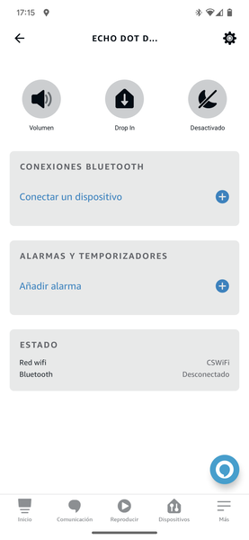 Echo Dot 5 Compatible con Alexa Blanco