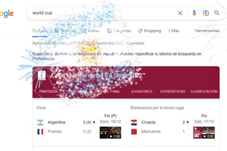 Google acaba de añadir un huevo de pascua especial del Mundial: así puedes activarlo Google acaba de añadir un huevo de pascua especial del Mundial: así puedes activarlo
