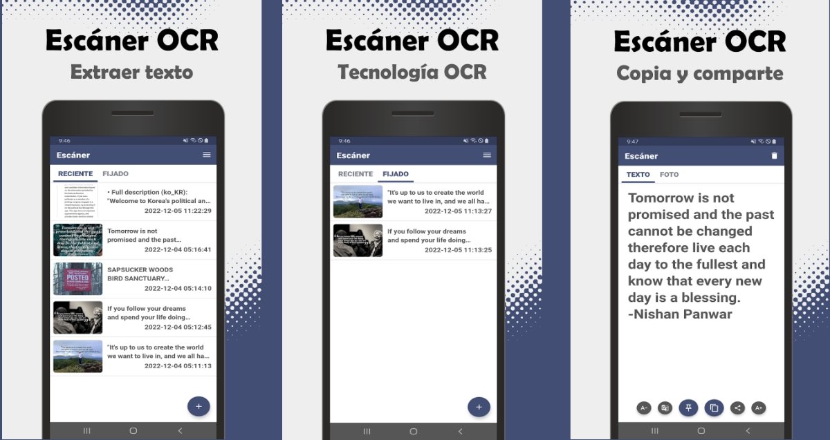 Escáner OCR - Imagen a texto