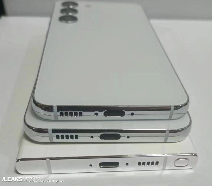 Este sería el diseño de los nuevos Samsung Galaxy S23, Galaxy S23+ y Galaxy S23 Ultra