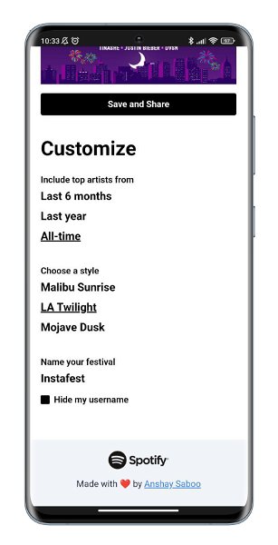 El festival de música perfecto: crea tu propio cartel con los artistas que más escuchas