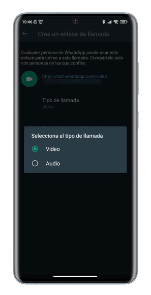 Cómo crear y compartir enlaces de llamadas de WhatsApp