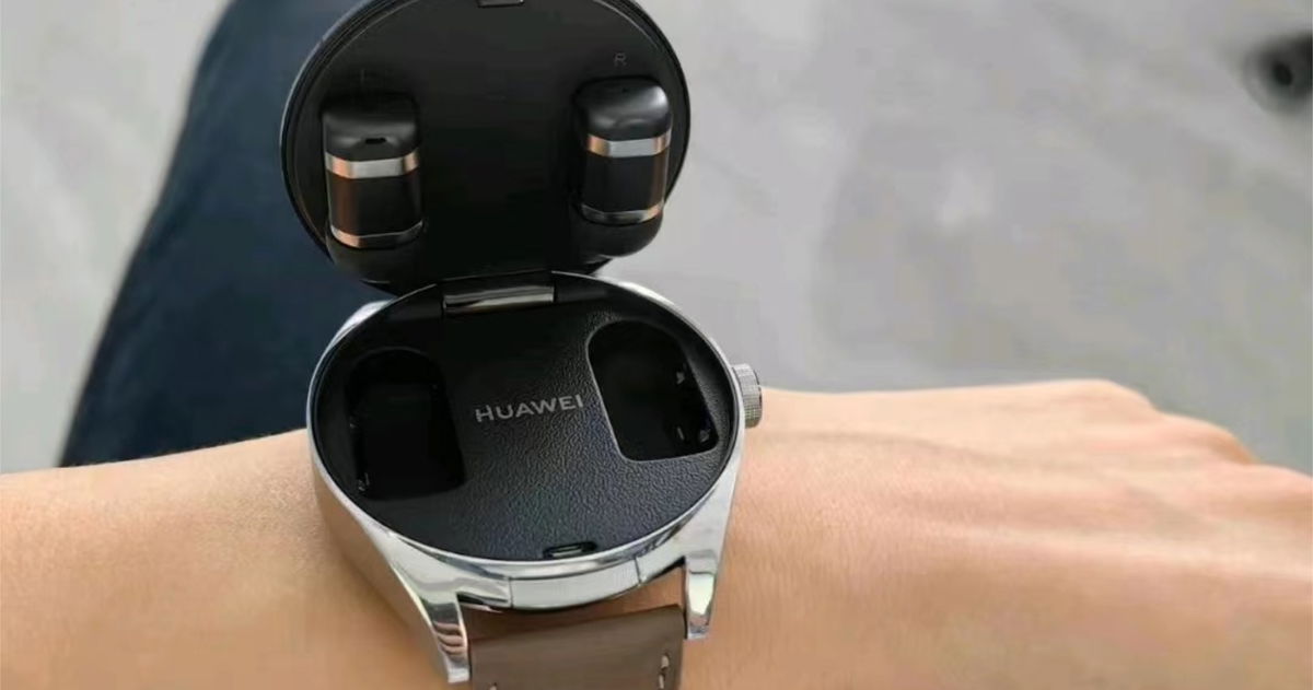 Un Smartwatch Con Auriculares Escondidos Tras La Pantalla Lo Nuevo De Huawei Es Lo Más Loco Que 