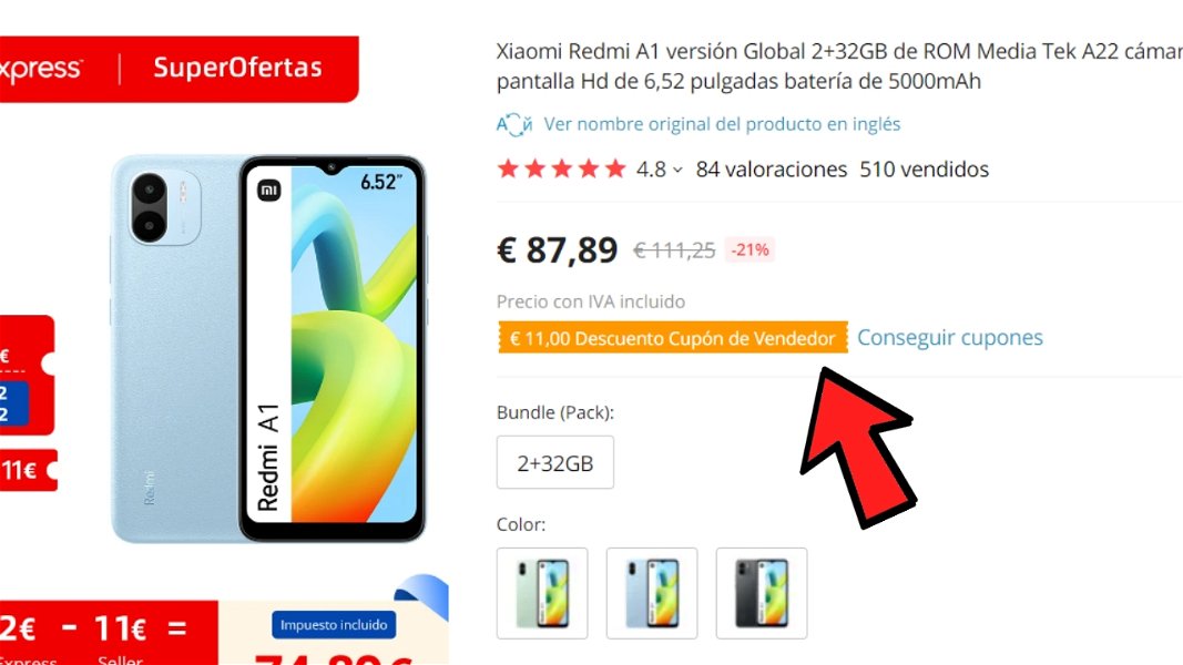 Descuento histórico: por solo 75 euros te llevas un Xiaomi barato con Android 12 y enorme batería