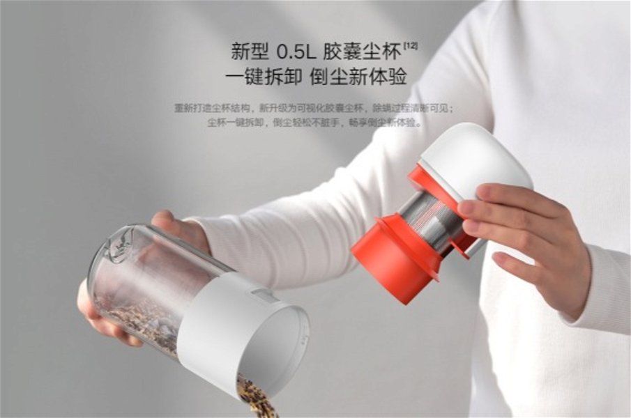 Xiaomi lanza una aspiradora de mano para limpiar de ácaros tu sofá