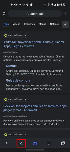 Este buscador no tiene anuncios y su app es una de las mejores alternativas a Google que hemos probado