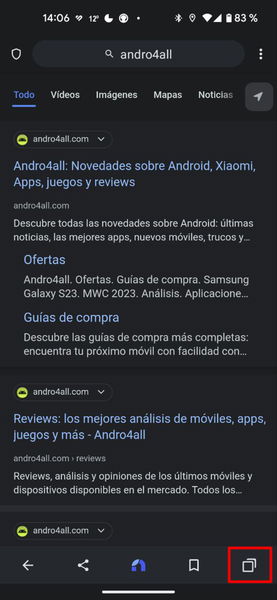 Este buscador no tiene anuncios y su app es una de las mejores alternativas a Google que hemos probado