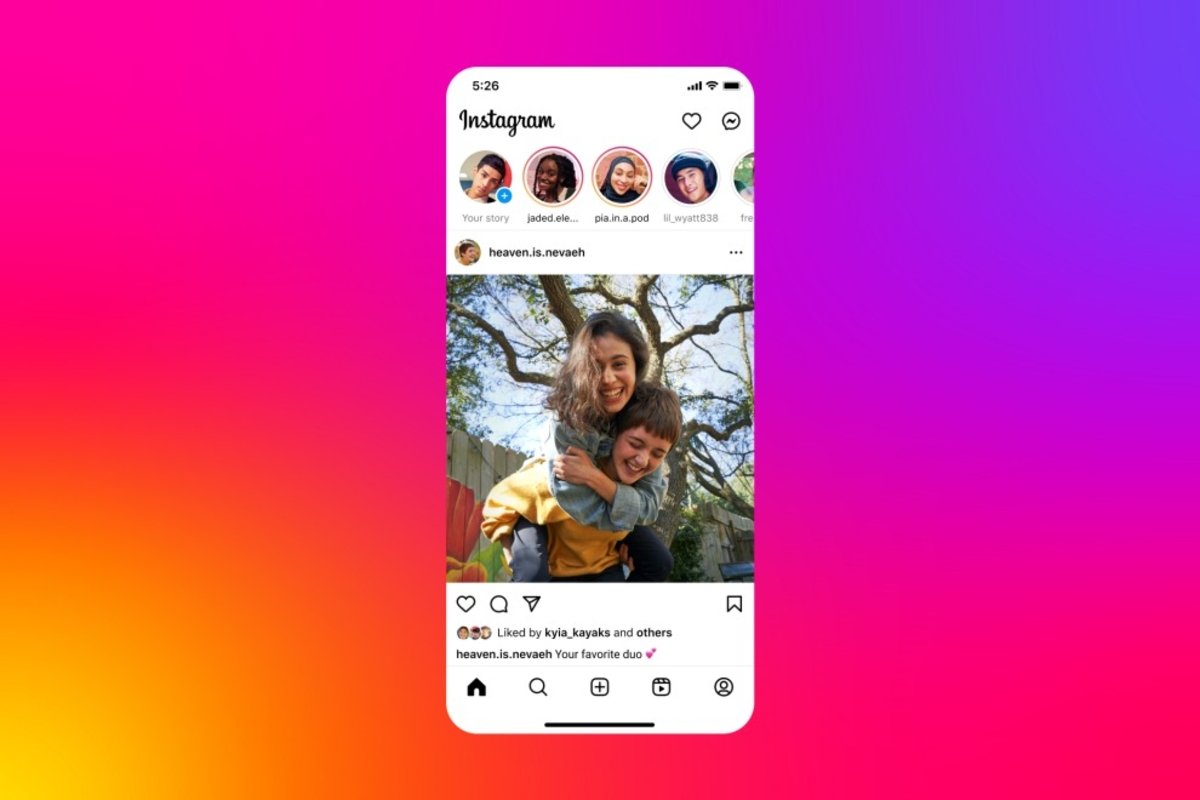 Nueva interfaz de Instagram para 2023