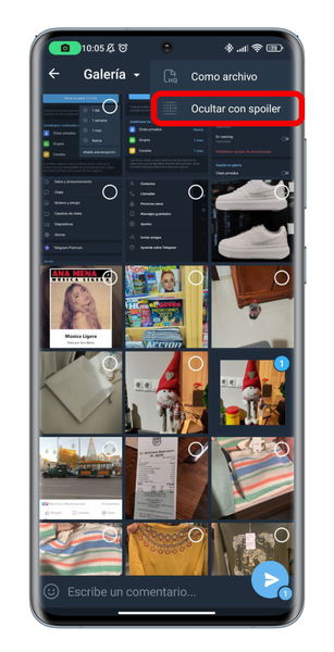 Este truco de Telegram es perfecto para proteger tu privacidad: así puedes enviar fotos con spoiler