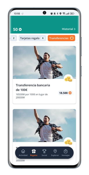 WeWard: así funciona la app que te paga por caminar