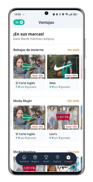 WeWard: así funciona la app que te paga por caminar