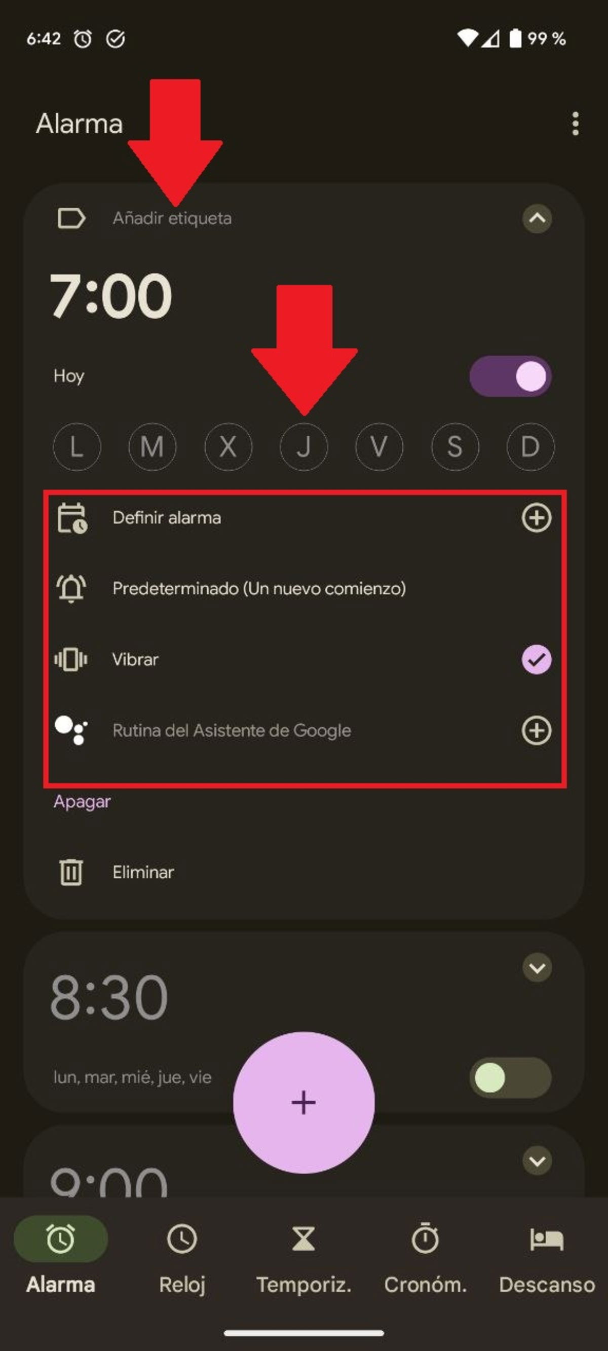 Cómo poner una alarma en un móvil Android todas las formas