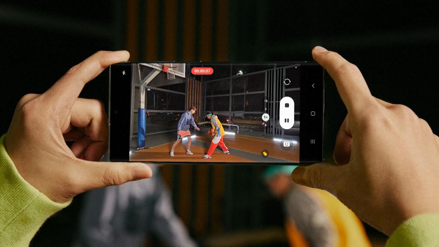 Grabacion de video con Samsung Galaxy S23 Ultra