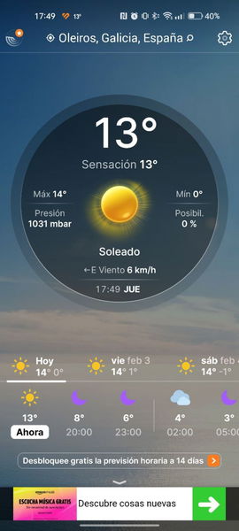 Ni AccuWeather ni Google: esta es la app del tiempo que uso para saber si tengo que salir de casa con paraguas