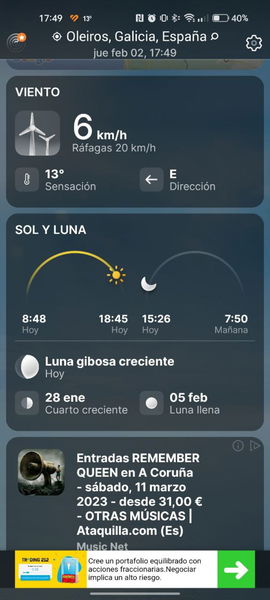 Ni AccuWeather ni Google: esta es la app del tiempo que uso para saber si tengo que salir de casa con paraguas