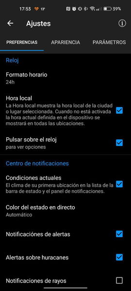 Ni AccuWeather ni Google: esta es la app del tiempo que uso para saber si tengo que salir de casa con paraguas