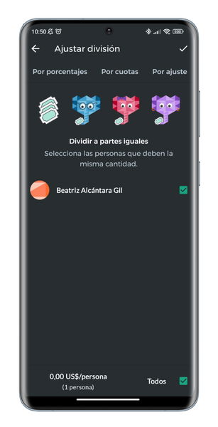 Esta es la app que uso para compartir gastos con mis amigos y no la puedo recomendar más