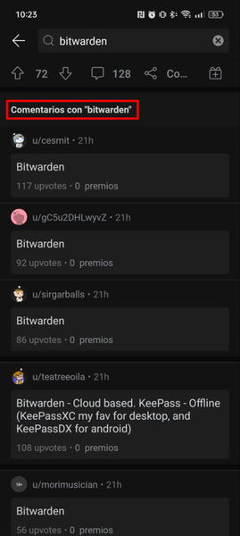 Reddit para Android se actualiza con una función que te permitirá filtrar los comentarios de otros usuarios