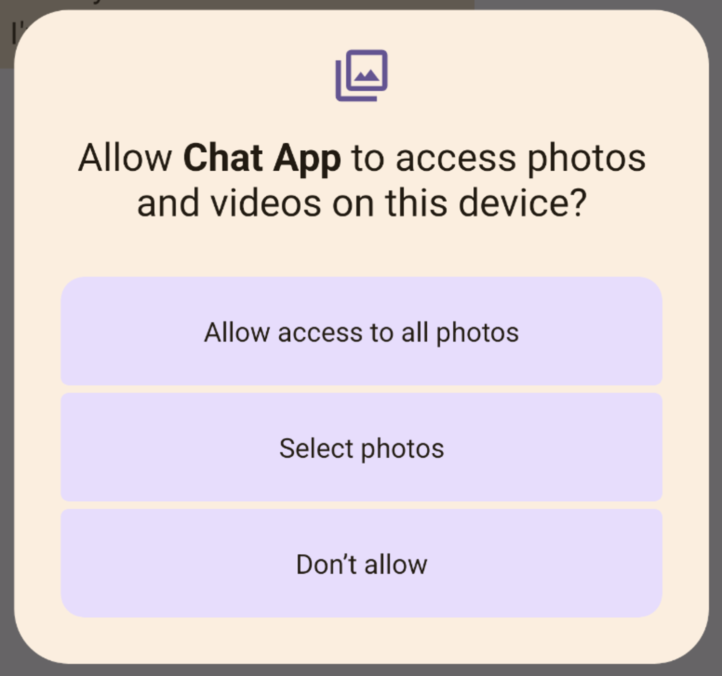 Android 14 DP2 permisos imágenes
