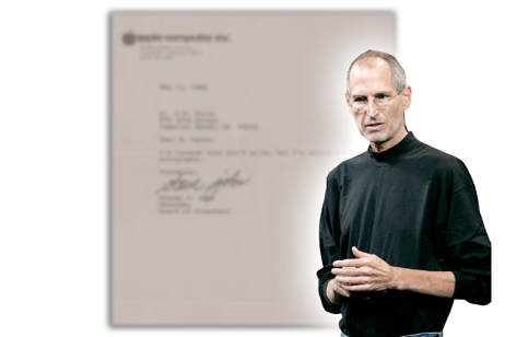 Un fan de Apple le pidió un autógrafo a Steve Jobs en 1983. Esta fue su ingeniosa respuesta