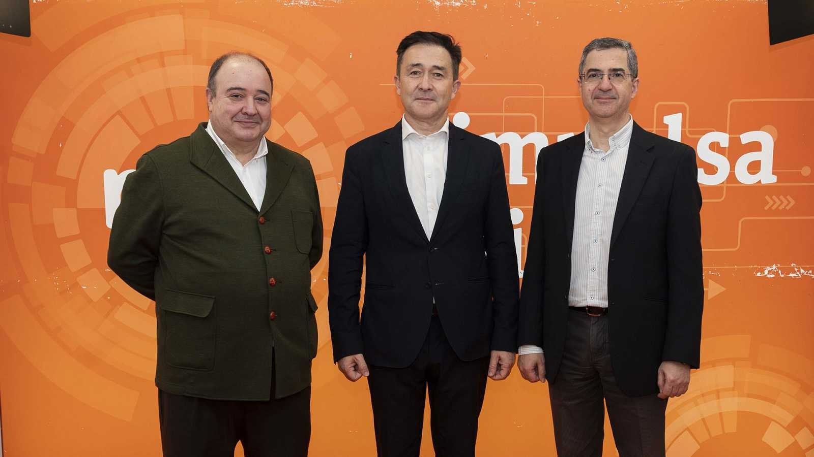 Adolfo Muñoz, José Manuel Menéndez y Antonio Conde impulsores de esta tecnología en RTVE