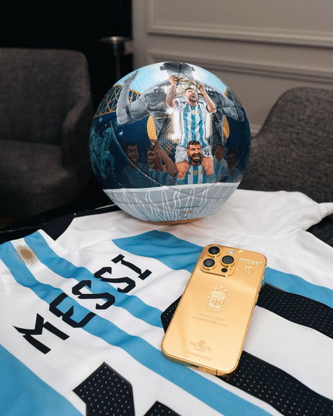 Los 35 iPhone de oro que Messi ha regalado a los jugadores de la selección de Argentina, ¿bulo o realidad?