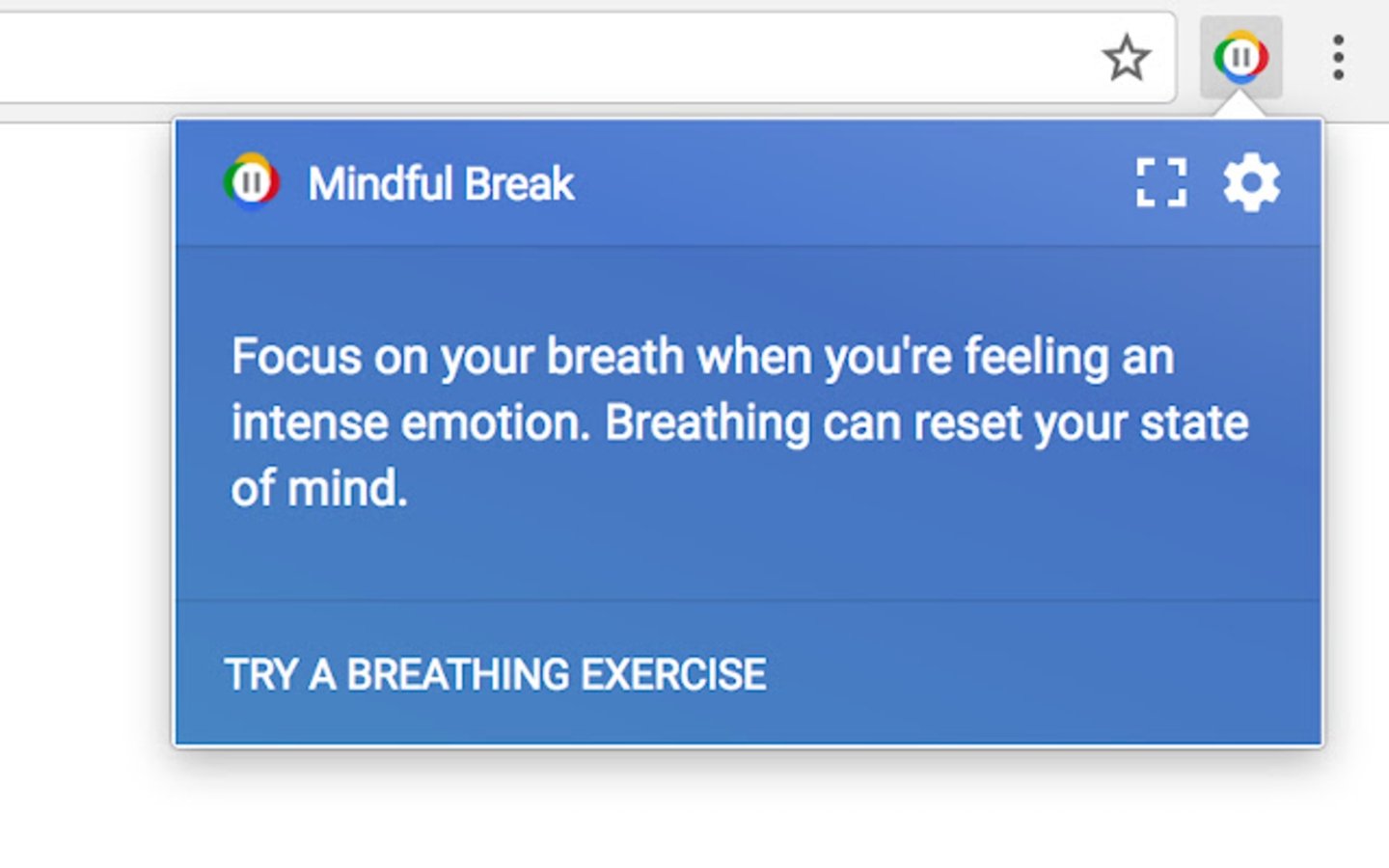 La aplicación Mindful Break