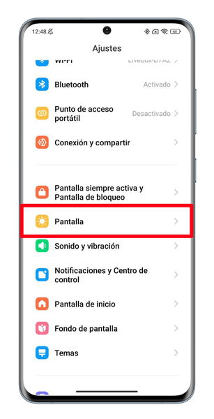 Cómo cambiar la tasa de refresco de la pantalla de tu móvil Xiaomi