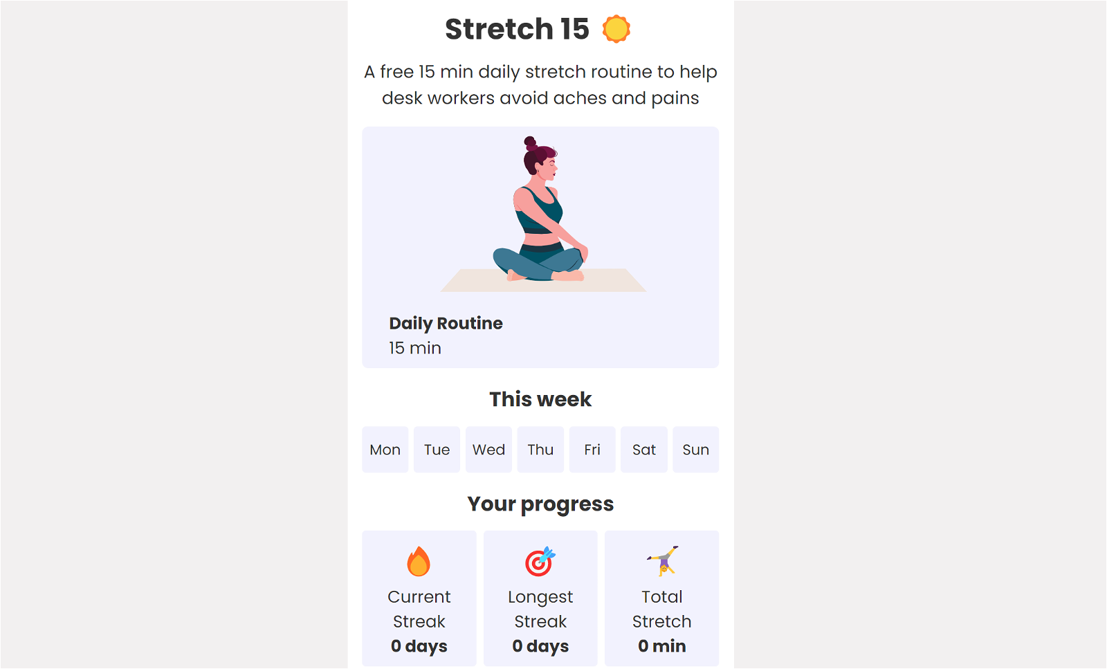 Laa app Stretch 15