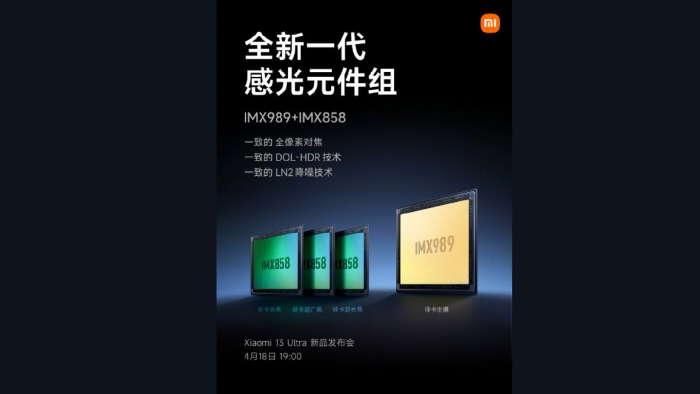 Cartel Xiaomi 13 Ultra cámaras-principal
