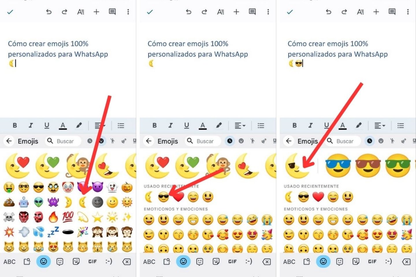 Cómo crear emojis 100% personalizados para WhatsApp