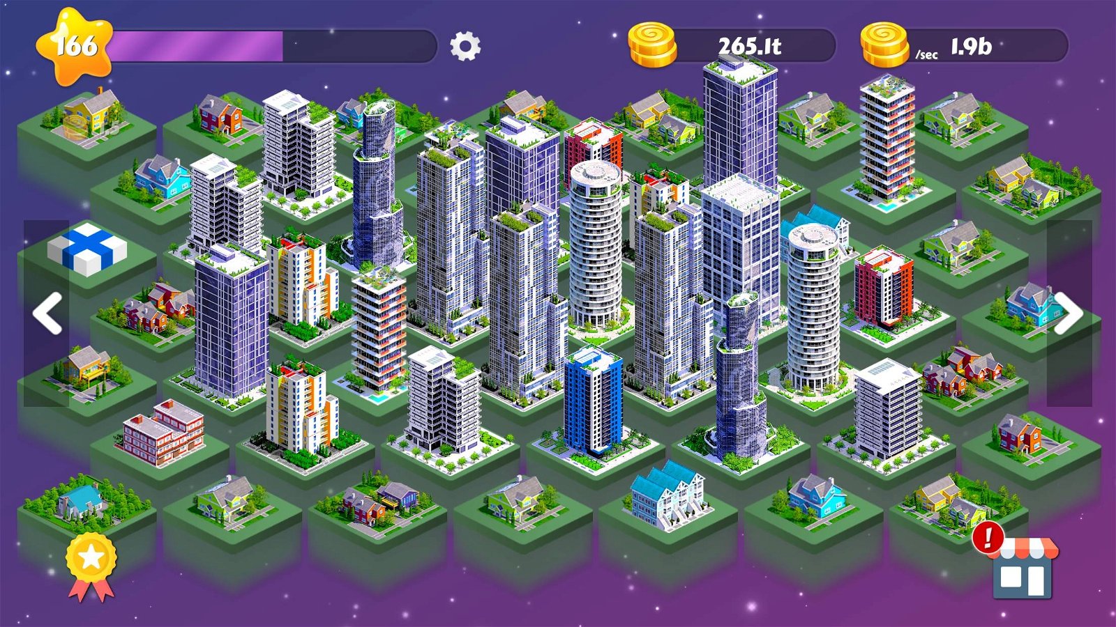 Designer City idle merge game