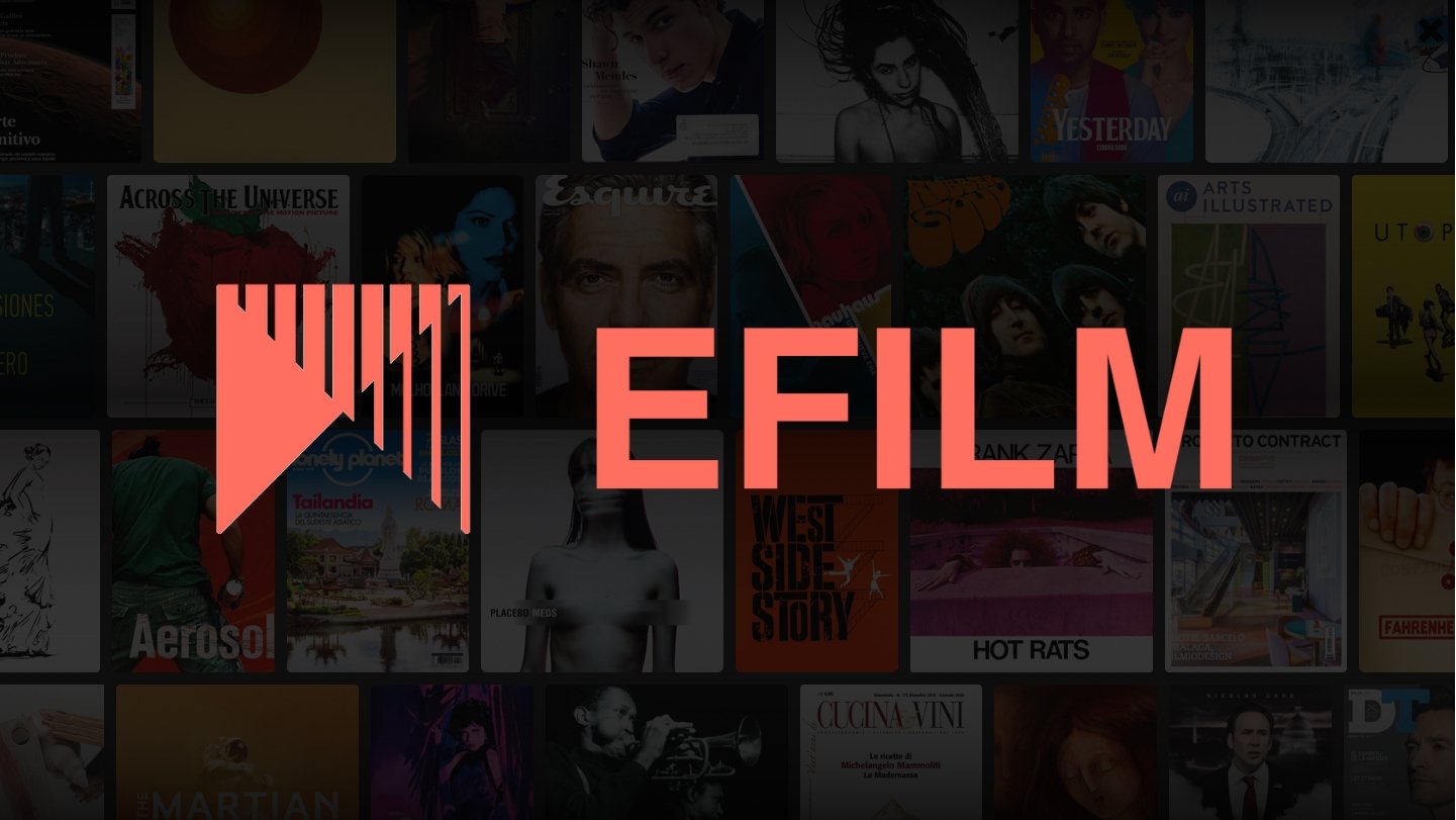 El logo de eFilm