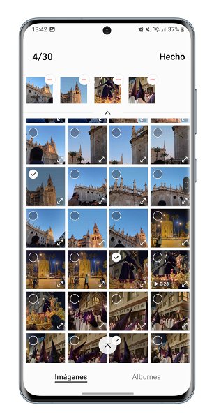 Tu móvil Samsung esconde una función secreta para crear vídeos con tus fotos: así puedes activarla