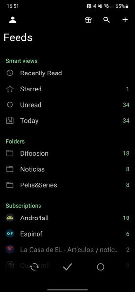 Ni Feedly ni Inoreader: esta es la app para leer noticias que uso a diario en mi Android