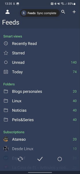 Ni Feedly ni Inoreader: esta es la app para leer noticias que uso a diario en mi Android