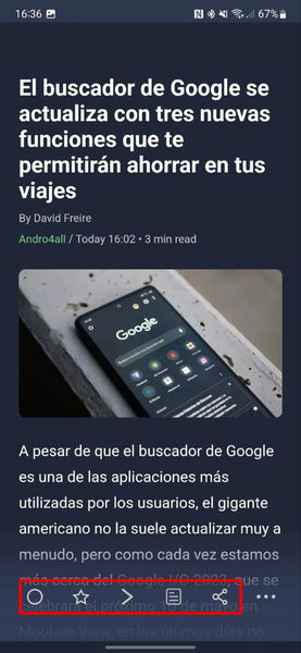 Ni Feedly ni Inoreader: esta es la app para leer noticias que uso a diario en mi Android