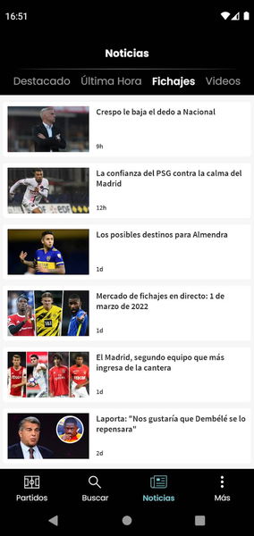 13 mejores apps para ver resultados de fútbol en Android (2023)