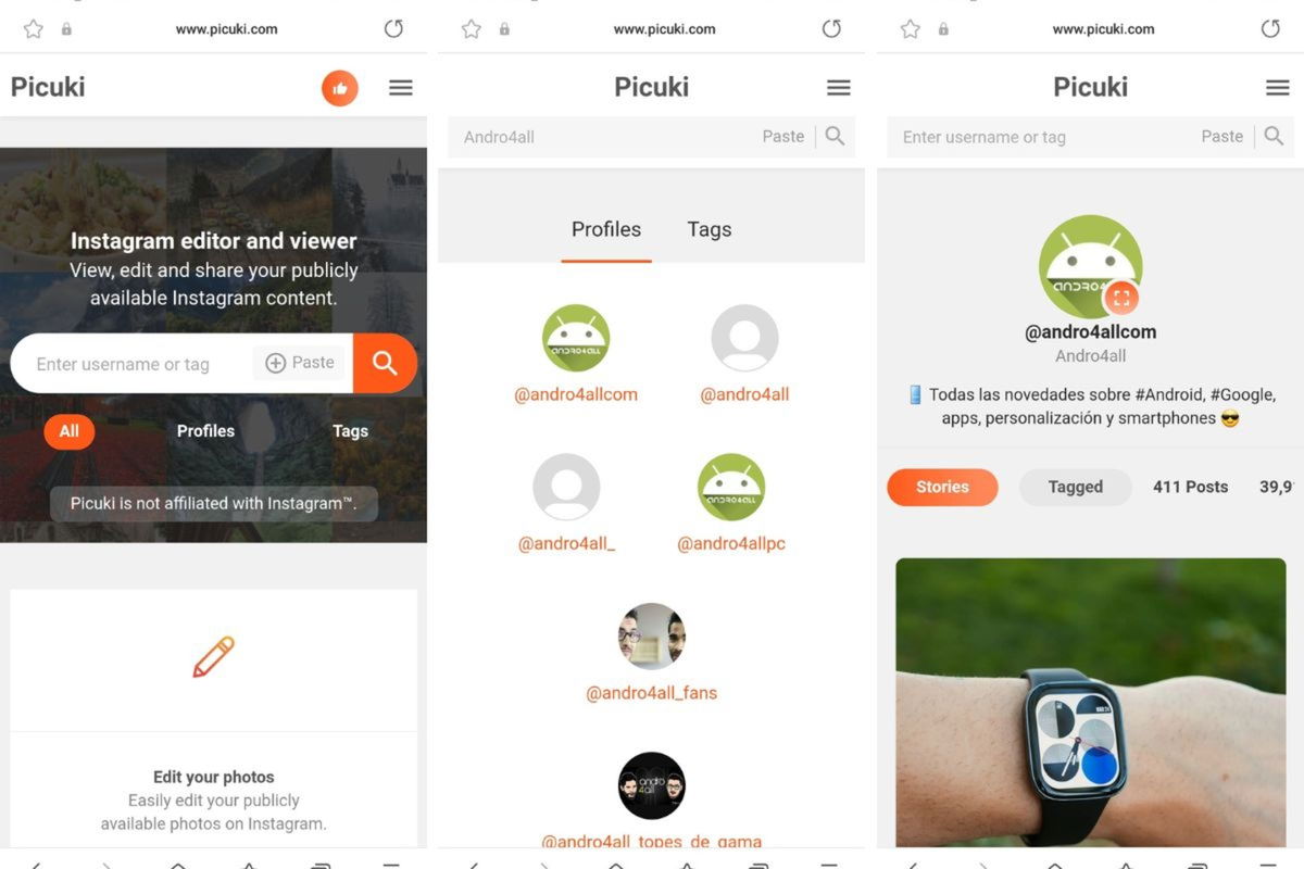 Cómo ver Instagram sin estar registrado en la aplicación