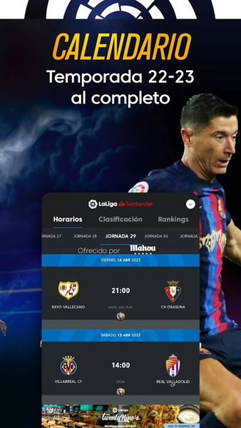 App liga santander gratis